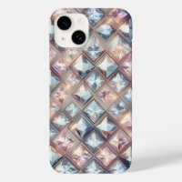 Luxus 3D Kristall Diamant und Roségold Schimmernd