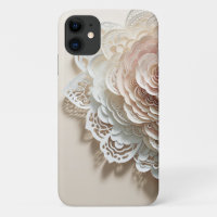 Luxus 3D Papier geschnittene Blumenkunst - Elegant