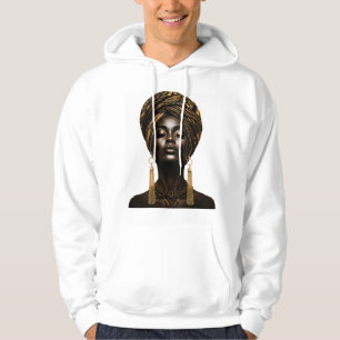 Luxus Afro Art Mode Hoodie