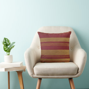 Luxus Beliebte Burgundy Gold Linen Collection Kissen