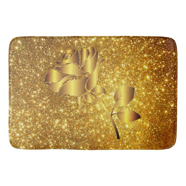 Luxus Beliebter Glitzer Badematte (Vorderseite)