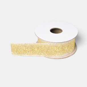 Luxus Beliebtes Geschenk White Gold Glitzer Ripsband