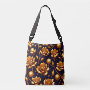 Luxus Boho Gold Rose Moderne Kollektion Tragetaschen Mit Langen Trägern