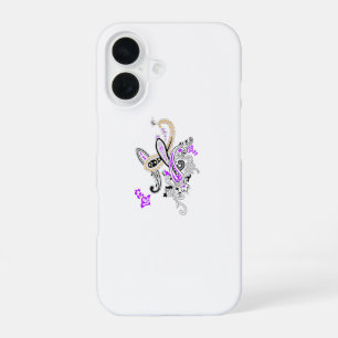 Luxus-Botanik-Paisley-Kollektion iPhone 16 Hülle