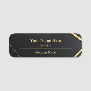 Luxus-Budget-Logo Firmenidentifikations-Namensschi Namensschild