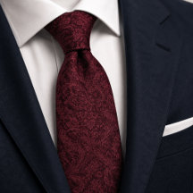Luxus-Burgunder-Wein-Barock-Damask-Jacquard