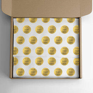Luxus-Business-Logo-Verpackung Markenbezeichnung C Seidenpapier