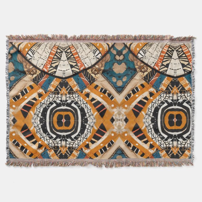 Luxus Caribbean Multicolor Design Decke (Vorderseite)