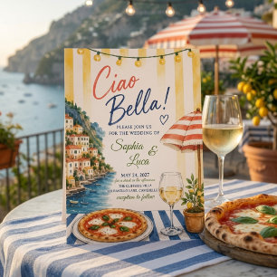 Luxus Ciao Bella Mittelmeer Amalfiküste Einladung