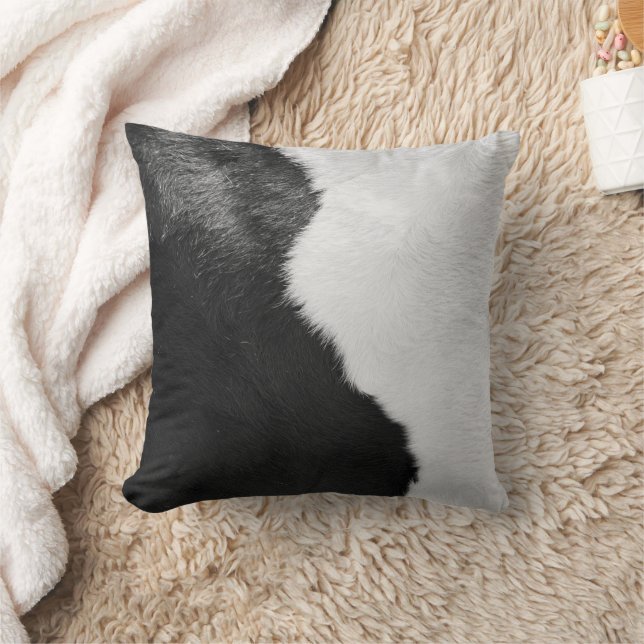 Luxus Cowhide Animal Skin Print  Kissen (Decke)