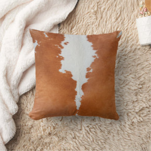 Luxus Cowhide Animal Skin Print  Kissen