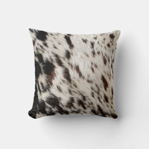 Luxus Cowhide Animal Skin Print  Kissen