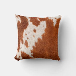 Luxus Cowhide Animal Skin Print  Kissen