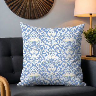 Luxus-Damask-Romantischer-Schwan-Liebe Kissen