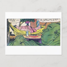 Luxus des Vintagen Comic Laziness