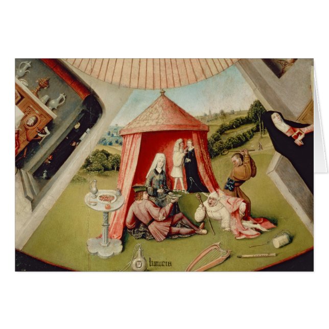 Luxus, Detail von der Tabelle der sieben (Vorderseite (Horizontal))