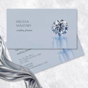 Luxus Diamanten Juwelier Schmuckgeschäft Visitenkarte