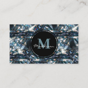 Luxus Diamond Jewel Gem Design Visitenkarte