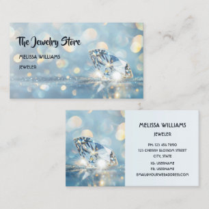 Luxus Diamonds Jeweler Juwelier Store Visitenkarte