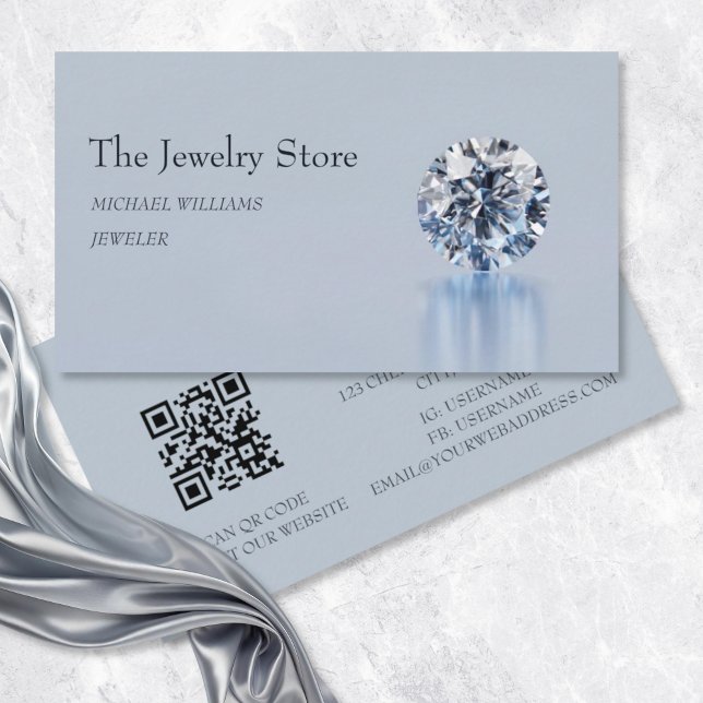 Luxus Diamonds Jeweler Juwelier Store Visitenkarte (Von Creator hochgeladen)
