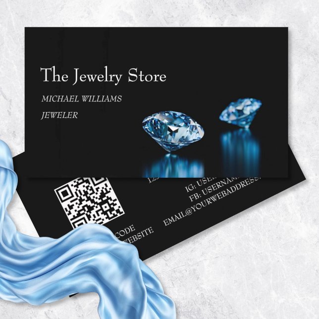Luxus Diamonds Jeweler Juwelier Store Visitenkarte (Von Creator hochgeladen)