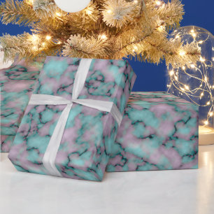 Luxus Elegant Moderne Marmor Geschenkpapier