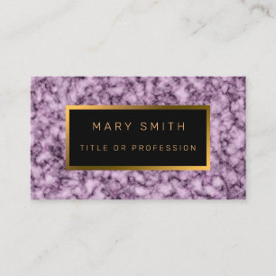 Luxus Elegante Black Gold Business Card Visitenkarte