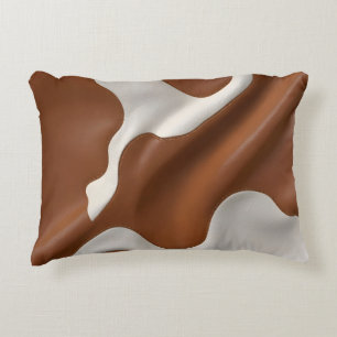 Luxus Elegante Faux-Rindleder Moderne Kollektion Dekokissen