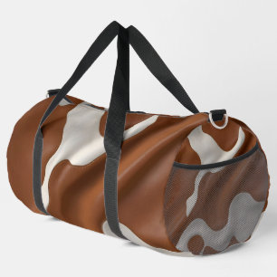 Luxus Elegante Faux-Rindleder Moderne Kollektion Duffle Bag