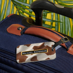 Luxus Elegante Faux-Rindleder-Popular-Kollektion Gepäckanhänger