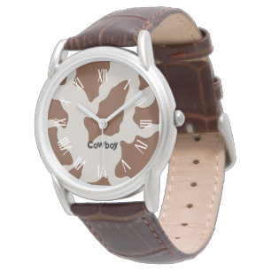Luxus Elegante Faux-Rindleder-Trendy-Kollektion Armbanduhr