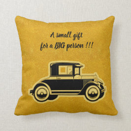 Luxus Elegante Modernes Black Gold Auto Kissen