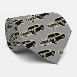 Luxus Elegante Modernes Black Gold Auto Krawatte