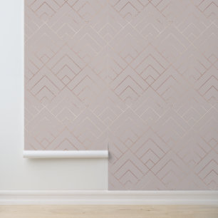 Luxus Elegantes Shiny Geometrisches Muster Tapete