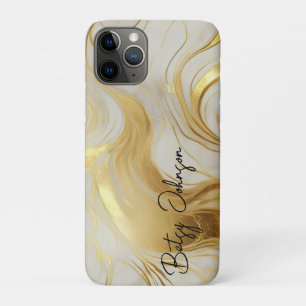 Luxus Elfenbein und Gold marmoriert Case-Mate iPhone Hülle