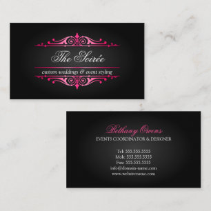 Luxus-Event-Planer Visitenkarte