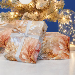 Luxus-Fantasieblüten Geschenkpapier