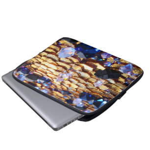 Luxus Fantasy Gemstone Abstrakt Laptopschutzhülle