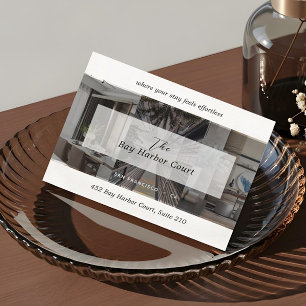 Luxus-Ferienvermietungs-Immobilien-Host-Manager-Fo Telefonnummerkarte