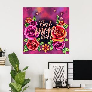 Luxus Floral Moderne Geschenksammlung Poster