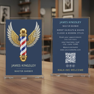 Luxus-Friseur-Stange Haarschnitt Professioneller F Flyer