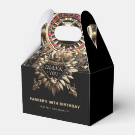 Luxus Game Night Party Personalisiert Danke Geschenkschachtel