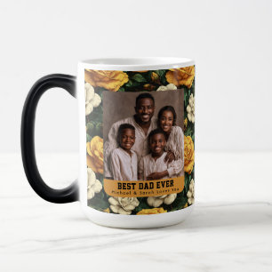 Luxus-Gardenien-Opa-Foto-Eiskaffee Verwandlungstasse