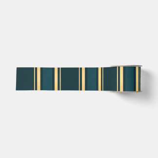 Luxus-Geschenkverpackungsmuster mit blau-grün-gold Ripsband
