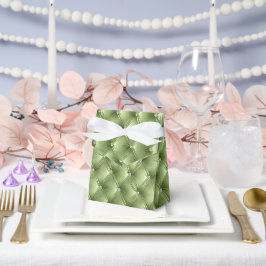 Luxus Glam Sage Green Imitats Velvet Geschenkschachtel