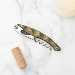 Luxus Glam Warm Gold Imitate Samt Weihnachten Kellnermesser