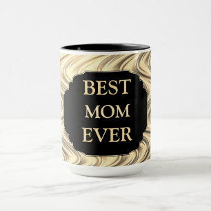 Luxus Gold "Best Mama Ever" Design Tasse