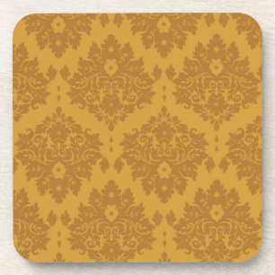 Luxus-Gold-Damaskus Untersetzer
