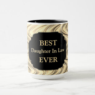 Luxus-Gold-Design "Best-Tochter-in-Law-Ever" Tasse