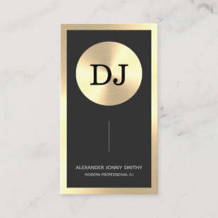 Luxuriose Dj Visitenkarten Zazzle Ch